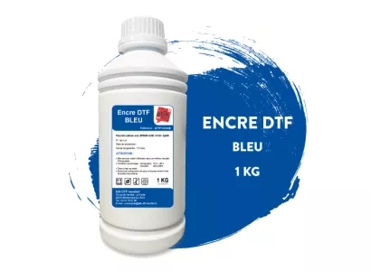 Encre Etik DTF Transfert bleu bouteille de 1Kg