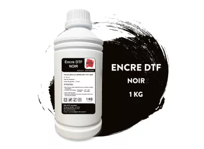 Encre DTF Noir Etik Transfert bouteille de 1Kg