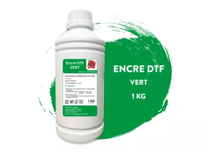 Encre Etik DTF Transfert vert bouteille 1 kg