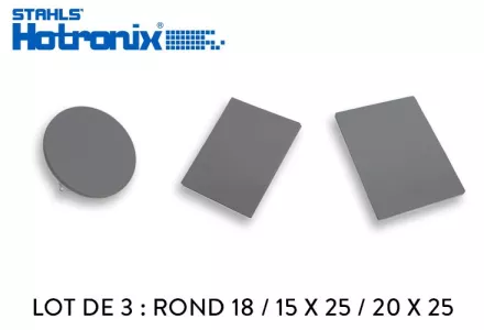 Lot de 3 plateaux stahl's Hotronix®